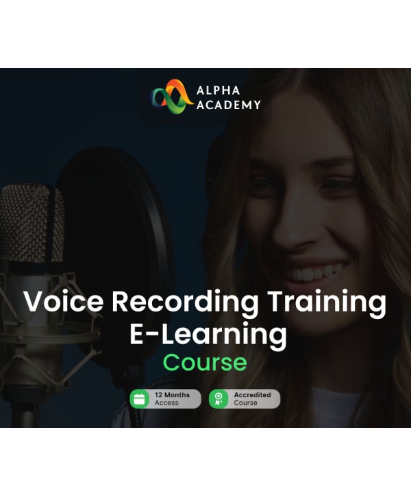 Voice Recording Training Course Alpha Academy Code Key GLOBAL